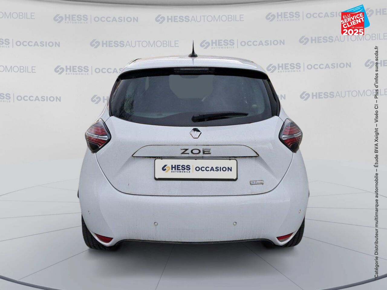 Véhicule d'occasion RENAULT ZOE INTENS CHARGE NORMALE R110 4CV chez Renault Colmar