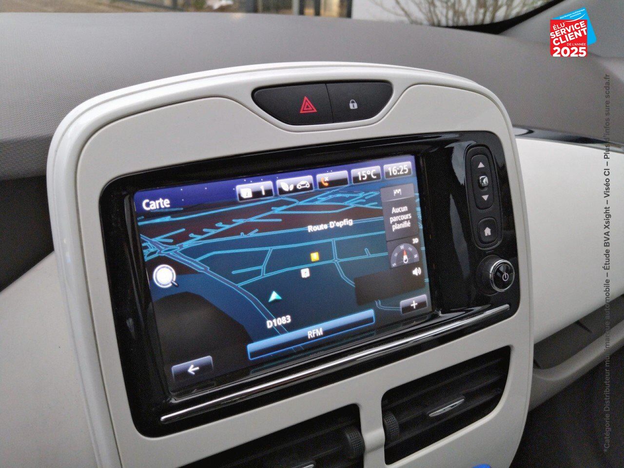 Véhicule d'occasion RENAULT ZOE ZEN CHARGE NORMALE R90 chez Hyundai Epernay