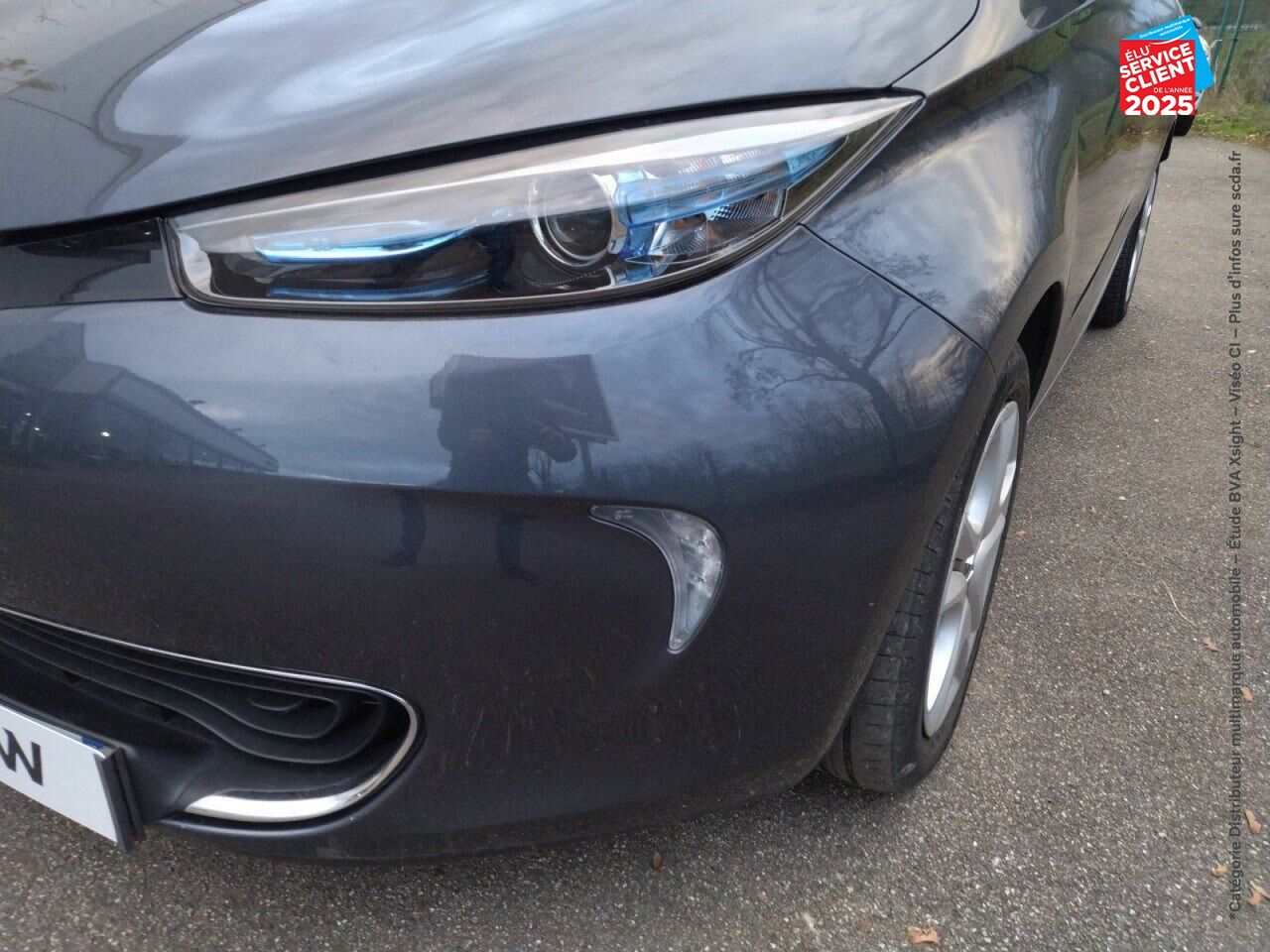 Véhicule d'occasion RENAULT ZOE ZEN CHARGE NORMALE R90 chez Hyundai Epernay