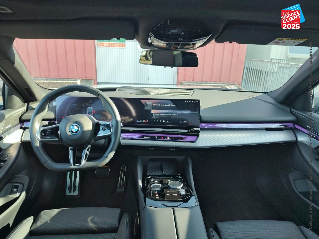Véhicule d'occasion BMW SERIE 5 I5 340CH EDRIVE40 M SPORT chez Opel Saint-Dizier