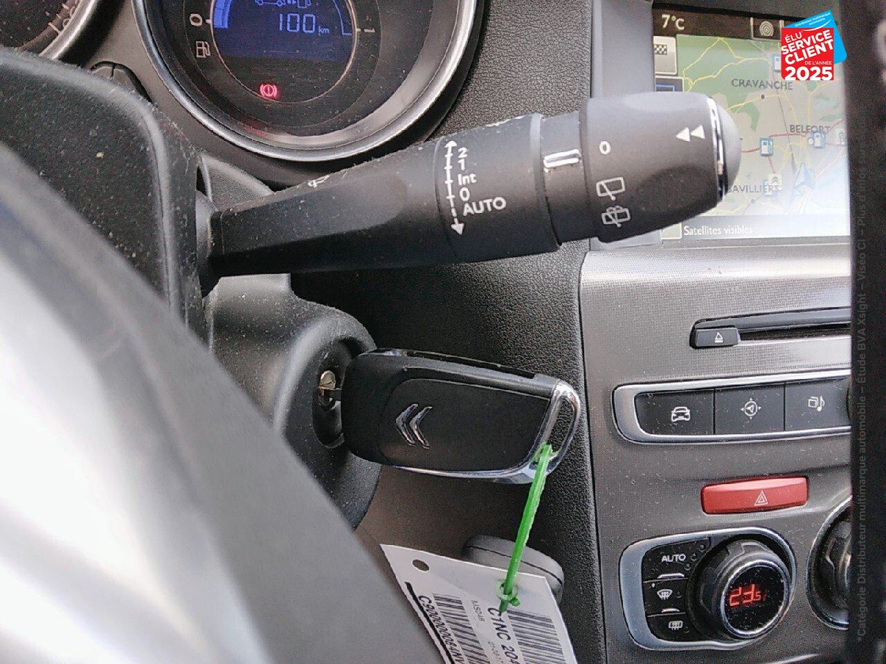 Véhicule d'occasion CITROEN C4 PURETECH 110CH MILLENIUM GPS RADAR AR CARPLAY chez Fiat Belfort