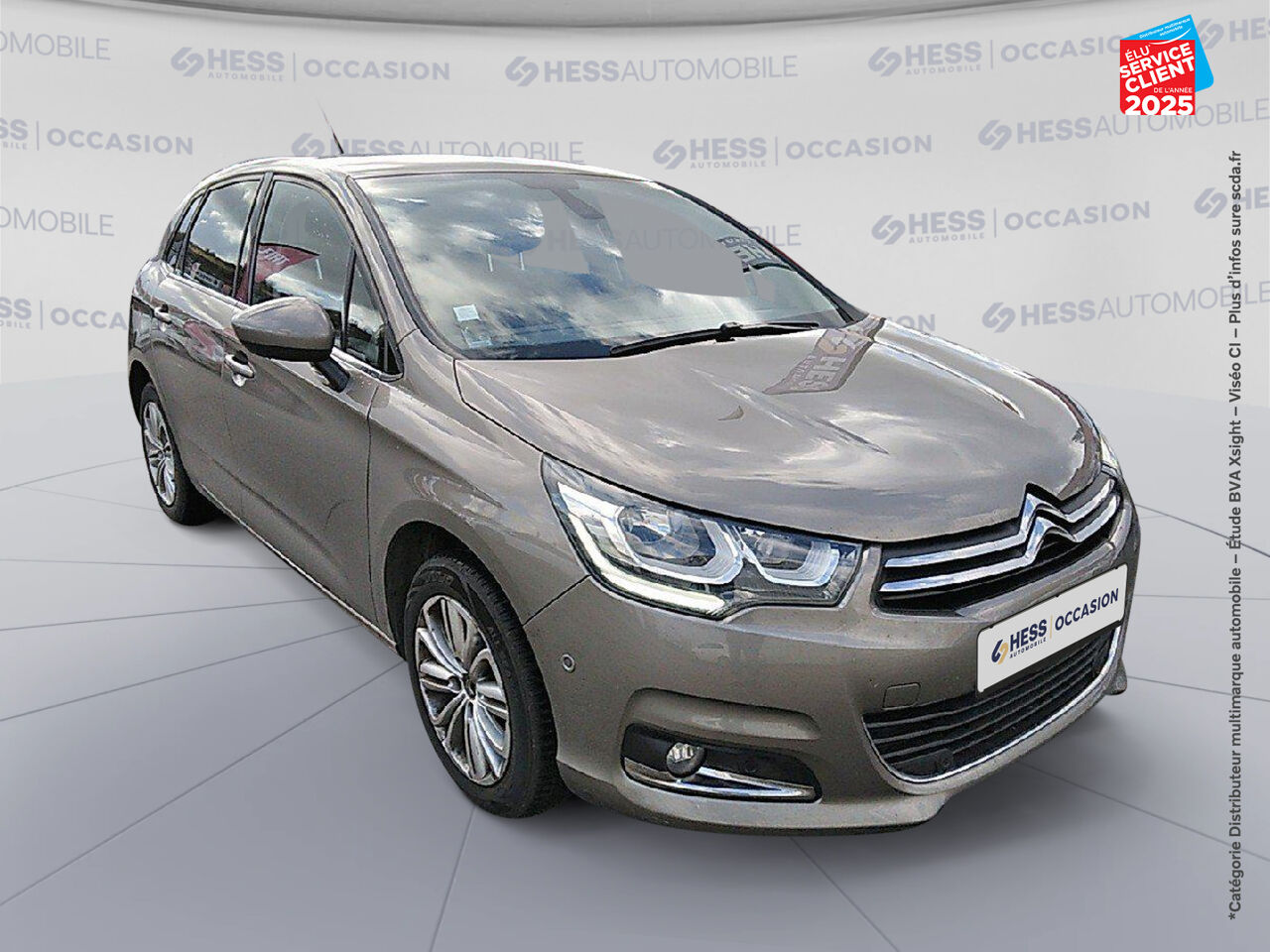 Véhicule d'occasion CITROEN C4 PURETECH 110CH MILLENIUM GPS RADAR AR CARPLAY chez Fiat Belfort
