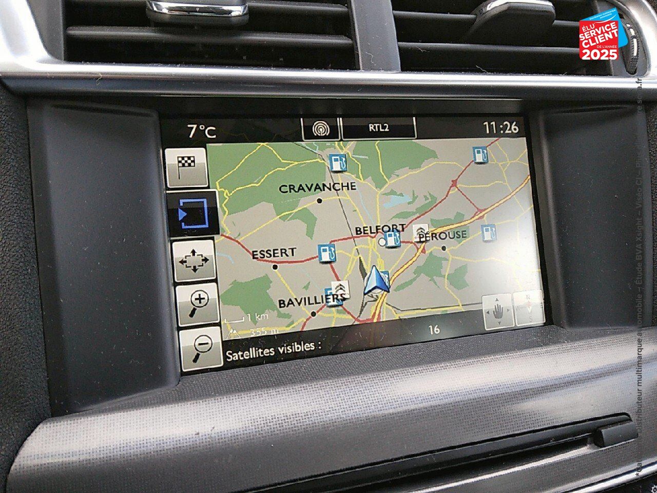 Véhicule d'occasion CITROEN C4 PURETECH 110CH MILLENIUM GPS RADAR AR CARPLAY chez Fiat Belfort