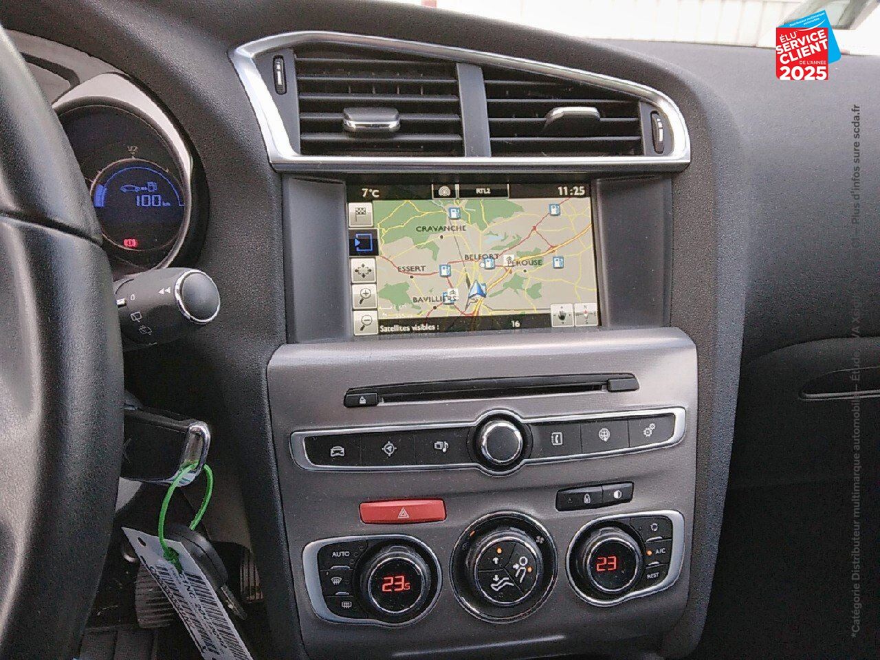 Véhicule d'occasion CITROEN C4 PURETECH 110CH MILLENIUM GPS RADAR AR CARPLAY chez Fiat Belfort