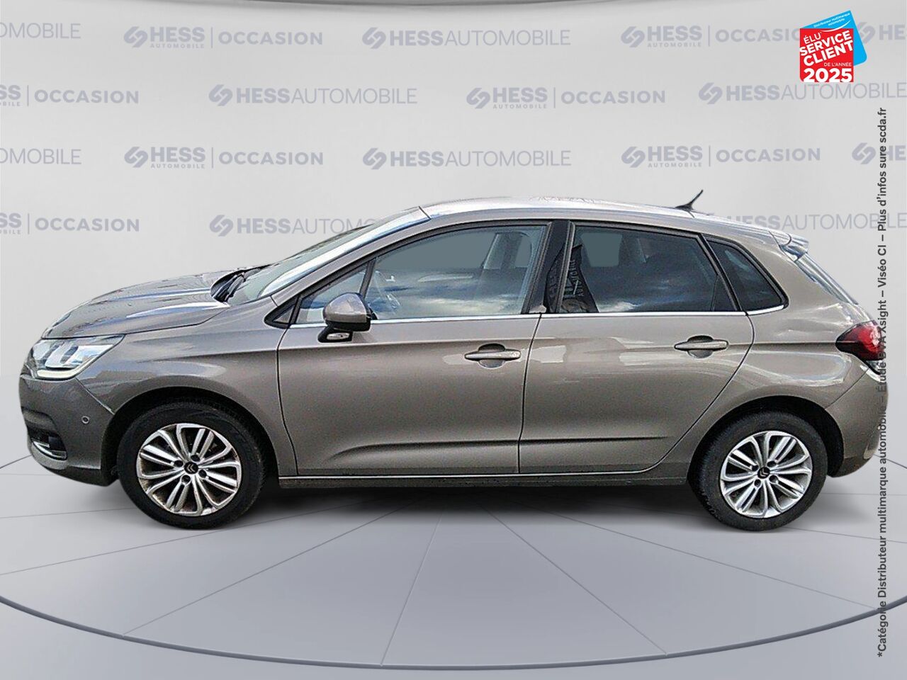 Véhicule d'occasion CITROEN C4 PURETECH 110CH MILLENIUM GPS RADAR AR CARPLAY chez Fiat Belfort