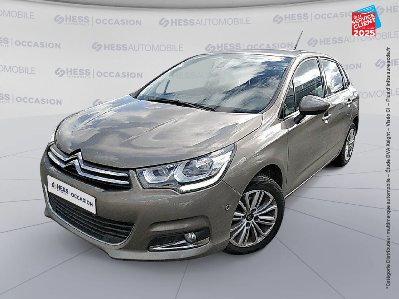Véhicule d'occasion CITROEN C4 PURETECH 110CH MILLENIUM GPS RADAR AR CARPLAY chez Fiat Belfort