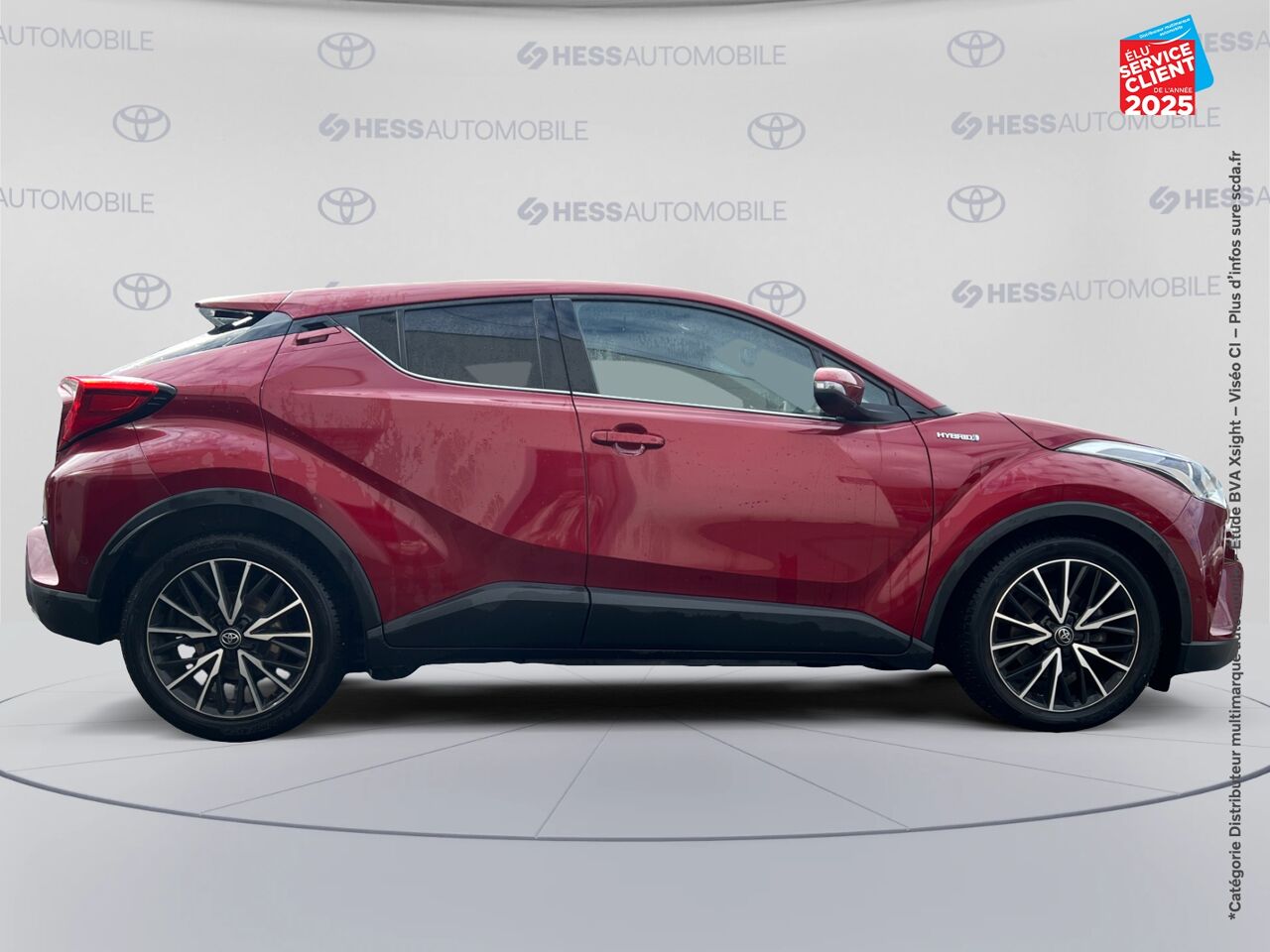 Véhicule d'occasion TOYOTA C-HR 122H DYNAMIC 2WD E-CVT chez Renault Colmar