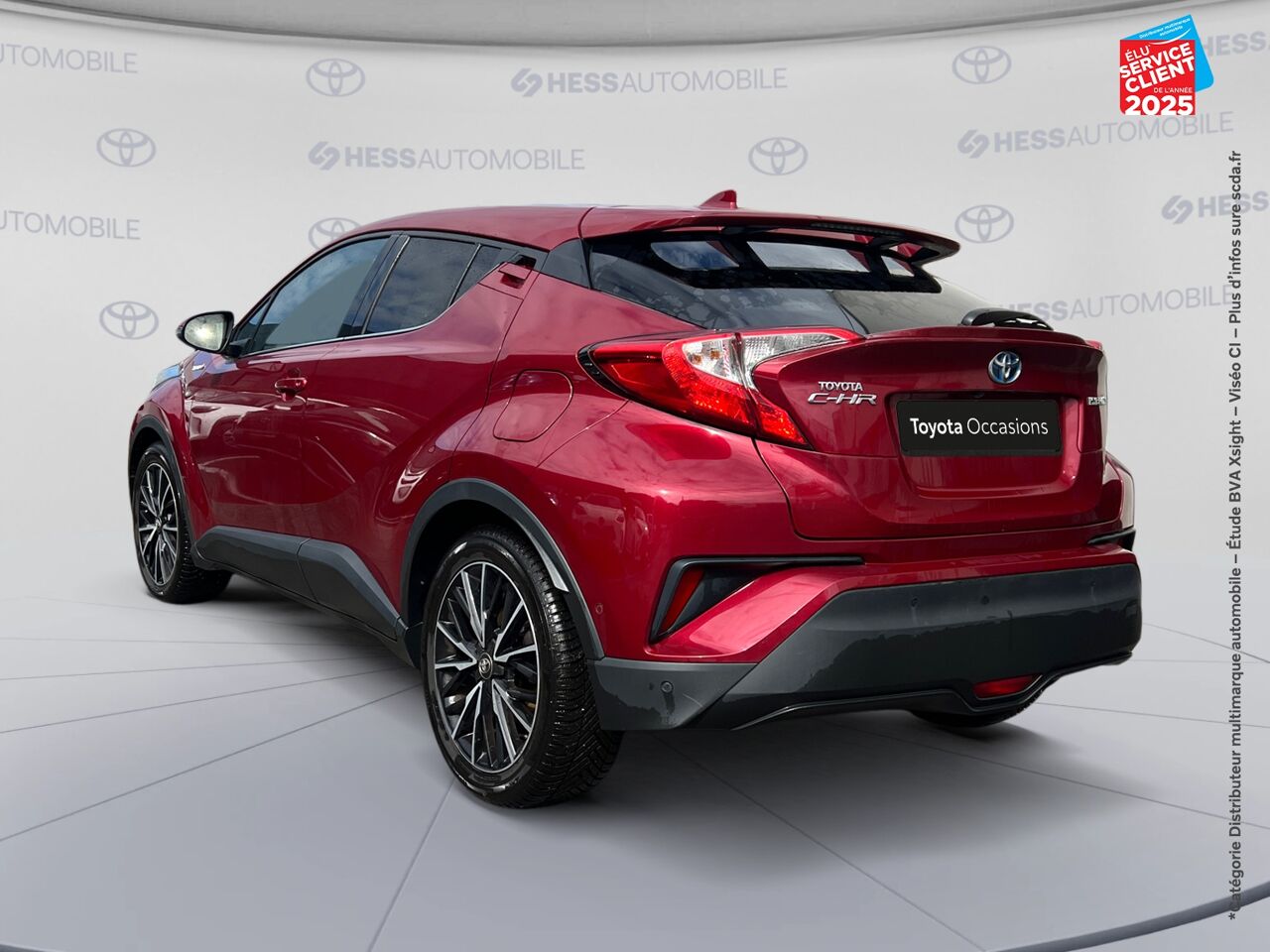 Véhicule d'occasion TOYOTA C-HR 122H DYNAMIC 2WD E-CVT chez Renault Colmar
