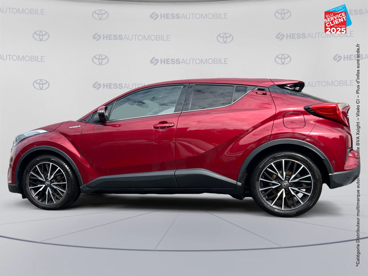 Véhicule d'occasion TOYOTA C-HR 122H DYNAMIC 2WD E-CVT chez Renault Colmar