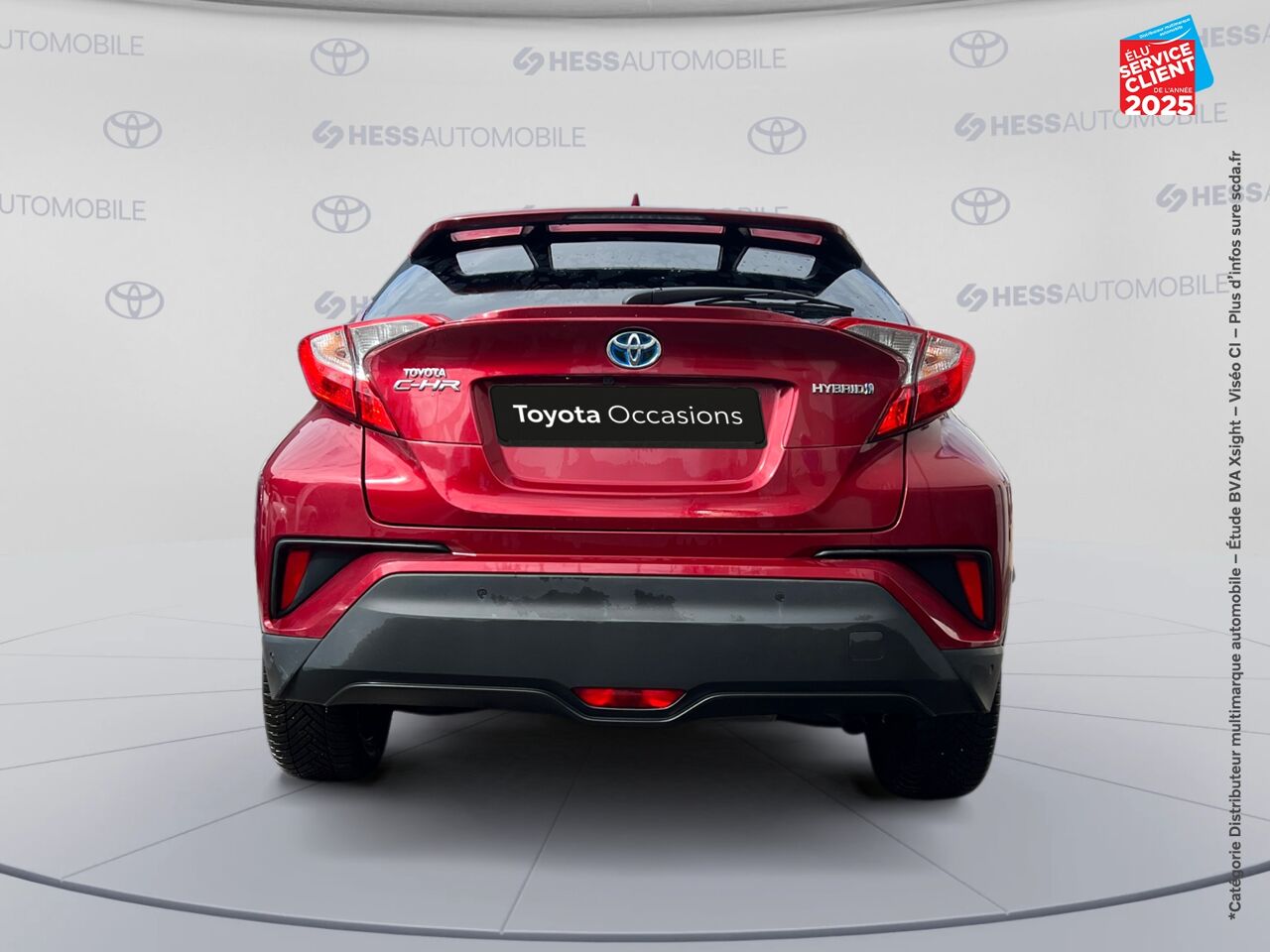 Véhicule d'occasion TOYOTA C-HR 122H DYNAMIC 2WD E-CVT chez Renault Colmar