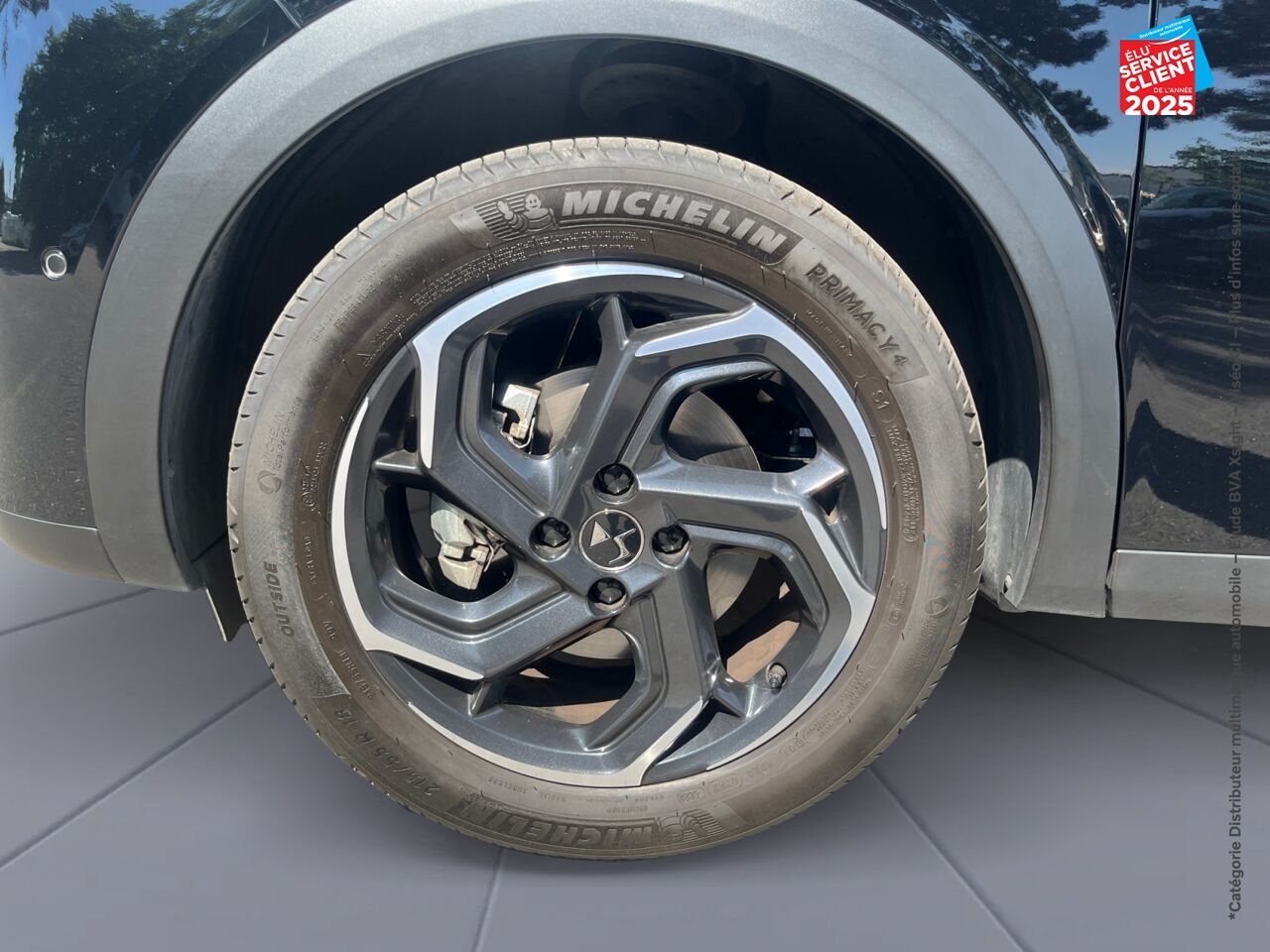 Véhicule d'occasion DS DS 3 CROSSBACK PURETECH 130CH BASTILLE AUTOMATIQUE SIEGES CUIR GPS CAMERA CARPLAY chez Toyota Thionville