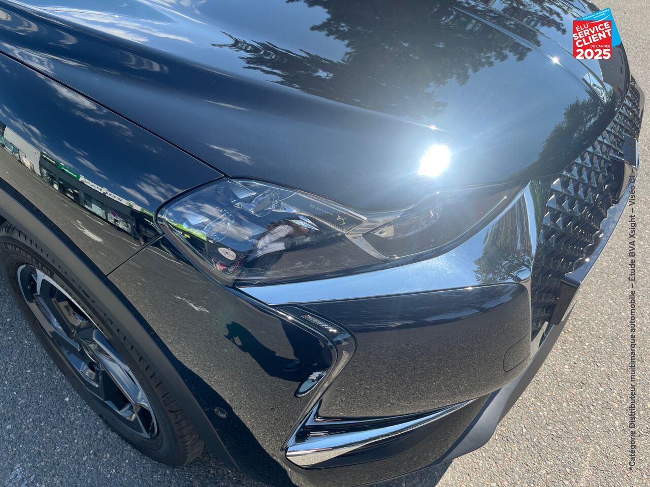 Véhicule d'occasion DS DS 3 CROSSBACK PURETECH 130CH BASTILLE AUTOMATIQUE SIEGES CUIR GPS CAMERA CARPLAY chez Toyota Thionville
