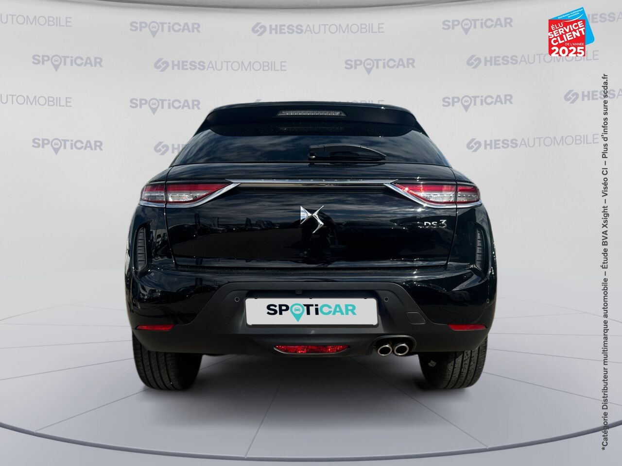 Véhicule d'occasion DS DS 3 CROSSBACK PURETECH 130CH BASTILLE AUTOMATIQUE SIEGES CUIR GPS CAMERA CARPLAY chez BMW Besançon