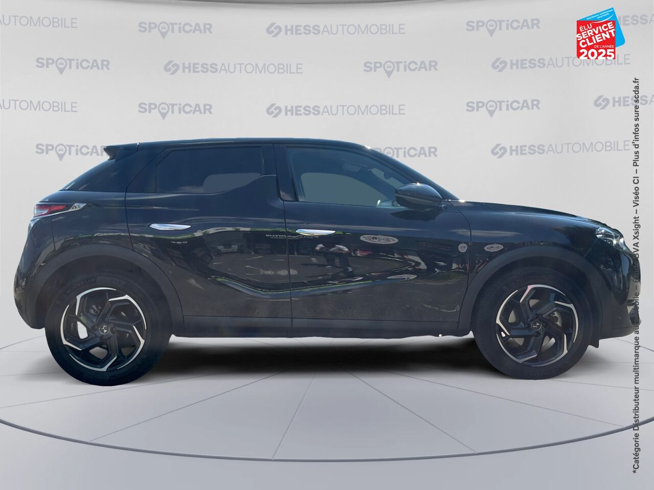 Véhicule d'occasion DS DS 3 CROSSBACK PURETECH 130CH BASTILLE AUTOMATIQUE SIEGES CUIR GPS CAMERA CARPLAY chez Toyota Thionville