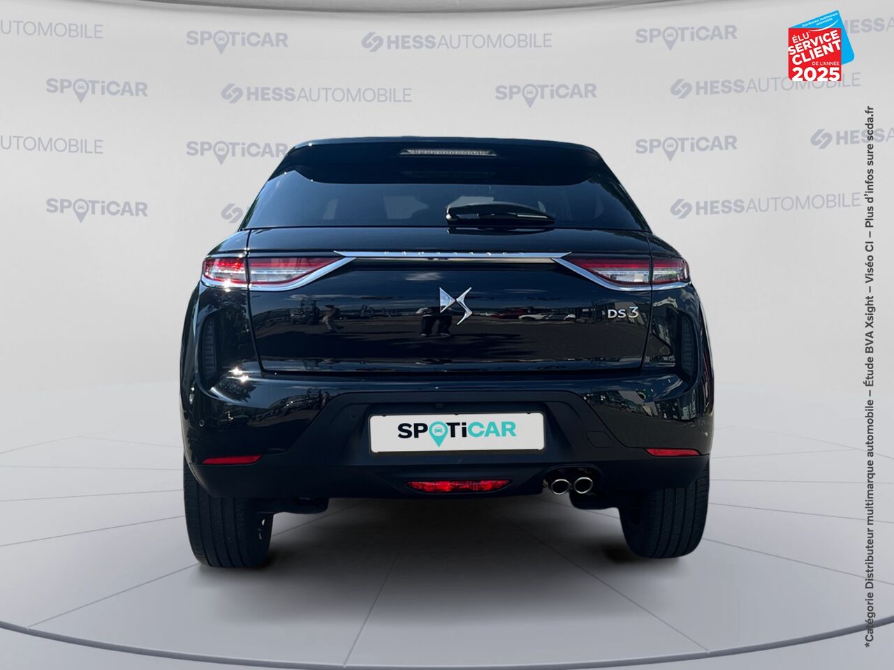 Véhicule d'occasion DS DS 3 CROSSBACK PURETECH 130CH BASTILLE AUTOMATIQUE SIEGES CUIR GPS CAMERA CARPLAY chez Toyota Thionville