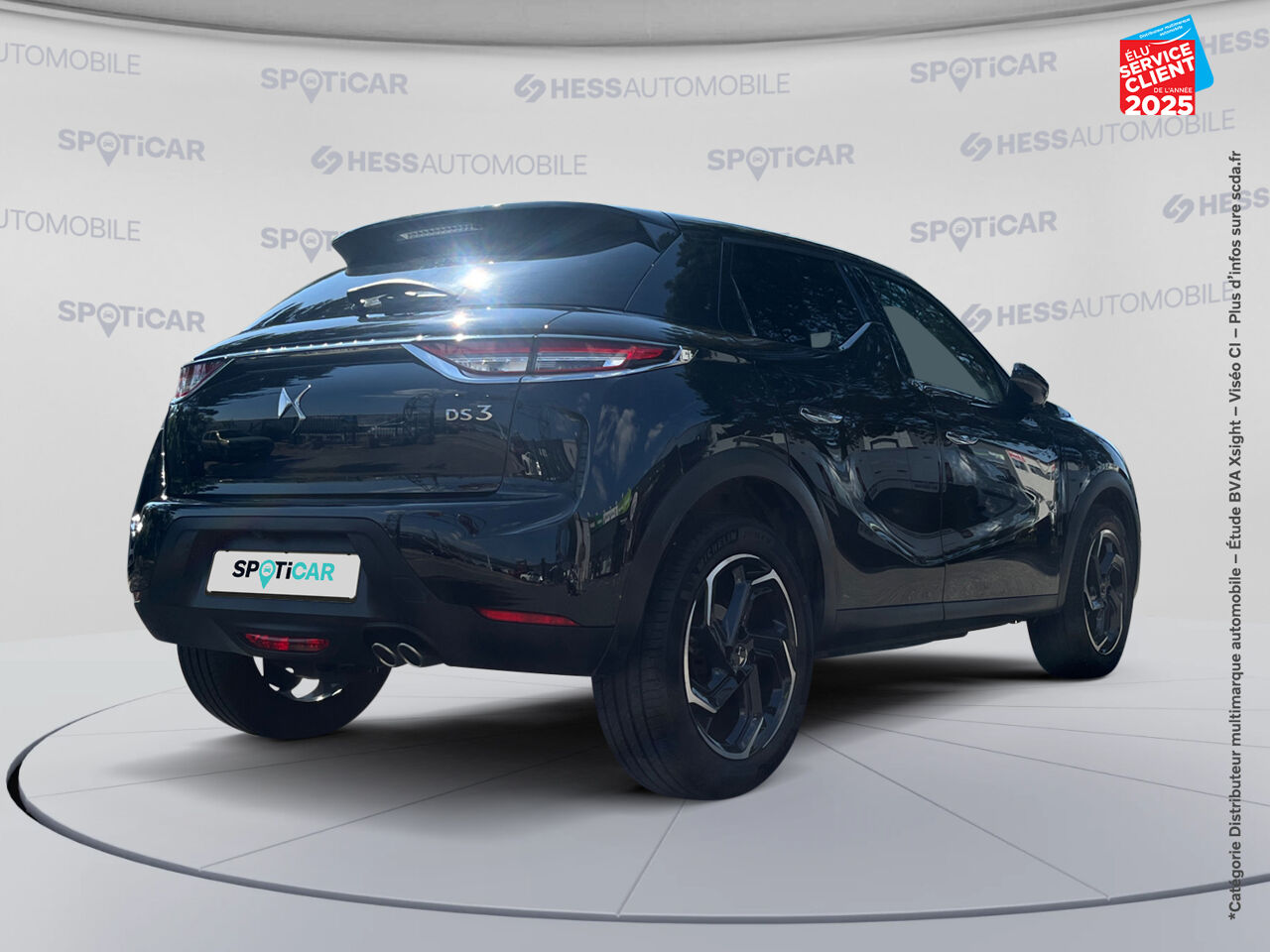 Véhicule d'occasion DS DS 3 CROSSBACK PURETECH 130CH BASTILLE AUTOMATIQUE SIEGES CUIR GPS CAMERA CARPLAY chez Toyota Thionville