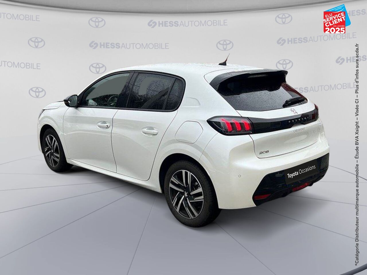 Véhicule d'occasion PEUGEOT 208 1.2 PURETECH 130CH SS ALLURE PACK EAT8 chez Fiat Mulhouse