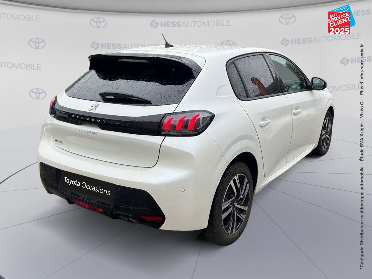 Véhicule d'occasion PEUGEOT 208 1.2 PURETECH 130CH SS ALLURE PACK EAT8 chez Fiat Mulhouse