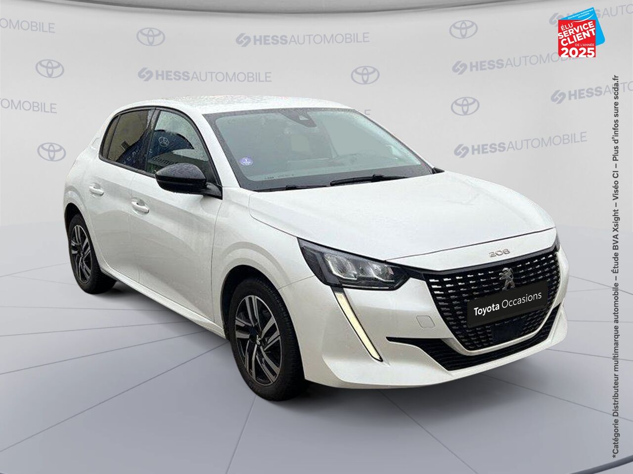 Véhicule d'occasion PEUGEOT 208 1.2 PURETECH 130CH SS ALLURE PACK EAT8 chez Fiat Mulhouse