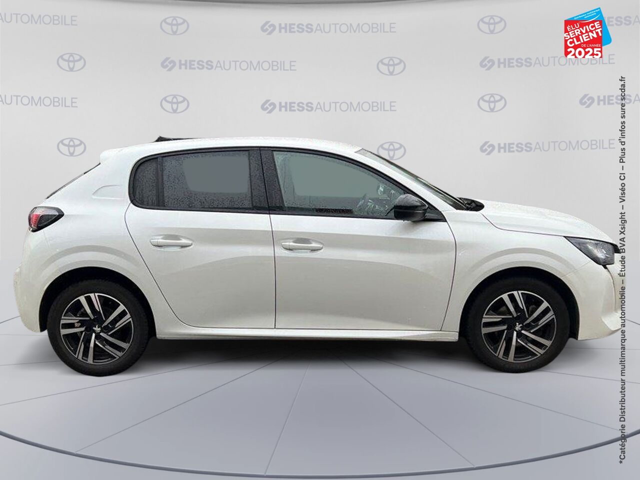 Véhicule d'occasion PEUGEOT 208 1.2 PURETECH 130CH SS ALLURE PACK EAT8 chez Fiat Mulhouse