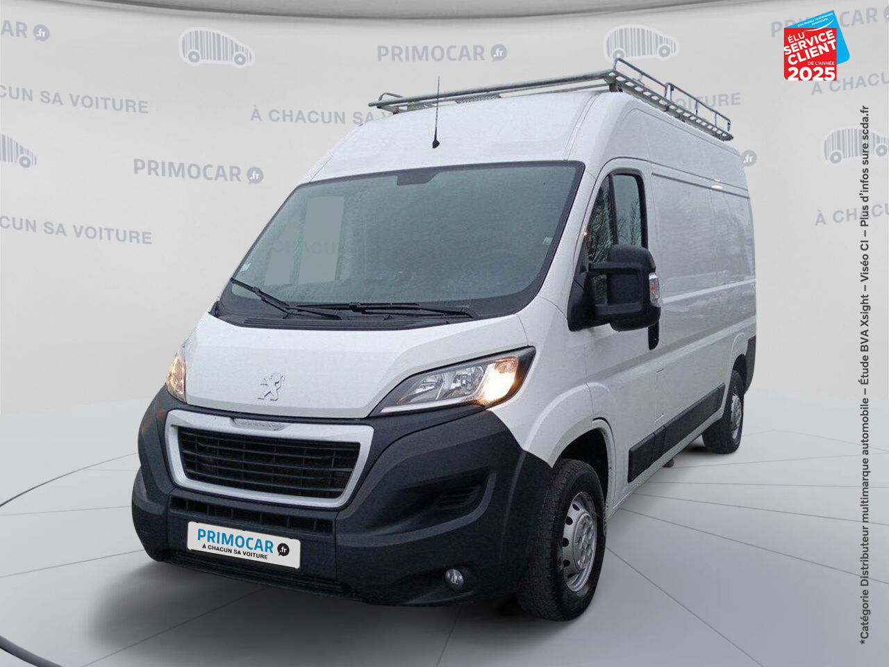 Véhicule d'occasion PEUGEOT BOXER FG 330 L2H2 2.0 BLUEHDI 130 PREMIUM PACK chez Primocar