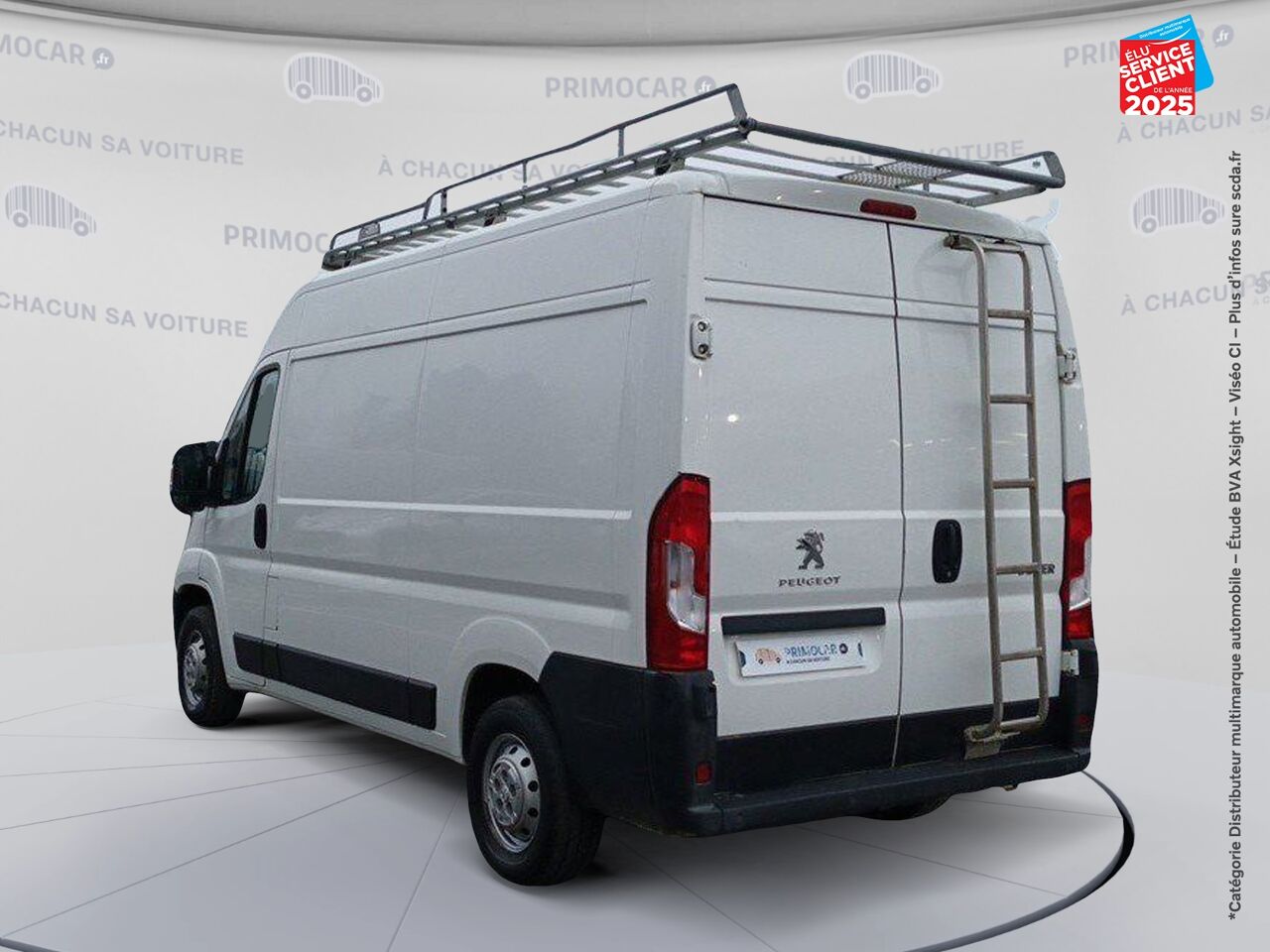 Véhicule d'occasion PEUGEOT BOXER FG 330 L2H2 2.0 BLUEHDI 130 PREMIUM PACK chez Primocar