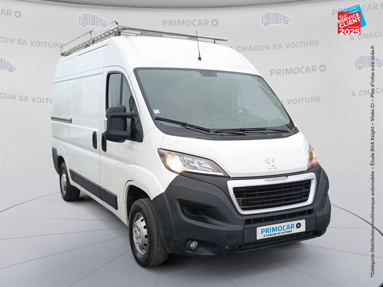 Véhicule d'occasion PEUGEOT BOXER FG 330 L2H2 2.0 BLUEHDI 130 PREMIUM PACK chez Primocar