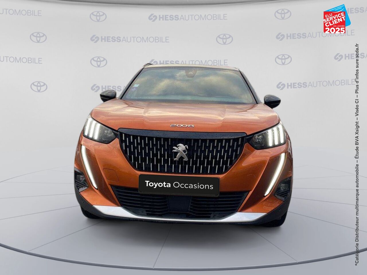 Véhicule d'occasion PEUGEOT 2008 1.2 PURETECH 155CH S/S GT EAT8 SIEGES CHAUF GPS CAMERA chez Nissan Haguenau
