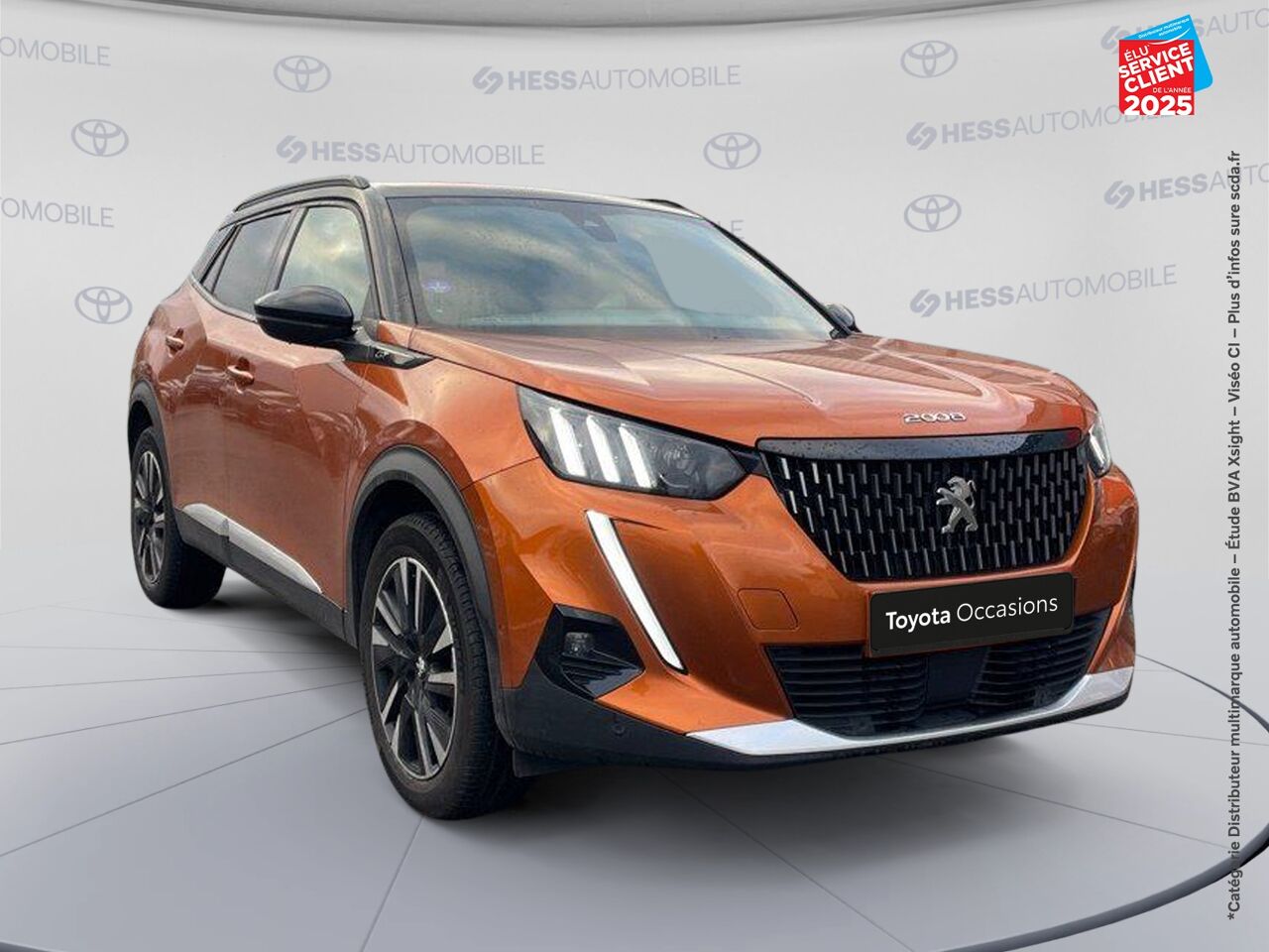 Véhicule d'occasion PEUGEOT 2008 1.2 PURETECH 155CH S/S GT EAT8 SIEGES CHAUF GPS CAMERA chez Nissan Haguenau