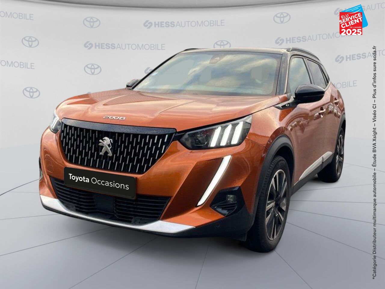 Véhicule d'occasion PEUGEOT 2008 1.2 PURETECH 155CH S/S GT EAT8 SIEGES CHAUF GPS CAMERA chez Nissan Haguenau