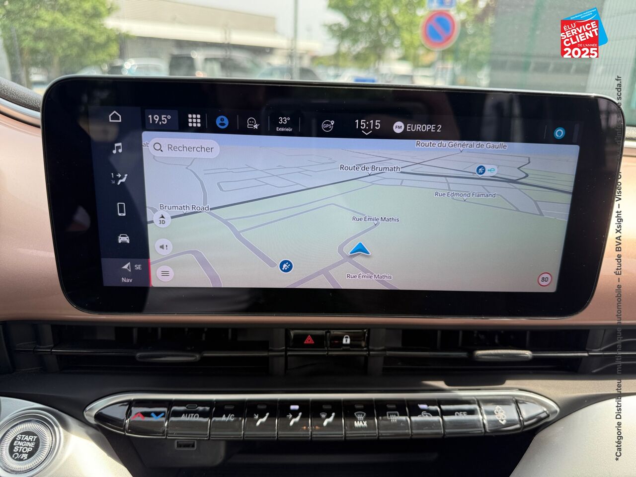 Véhicule d'occasion FIAT 500 E 118CH ICONE PLUS TPANO GPS CAMERA chez Renault Saint-Louis