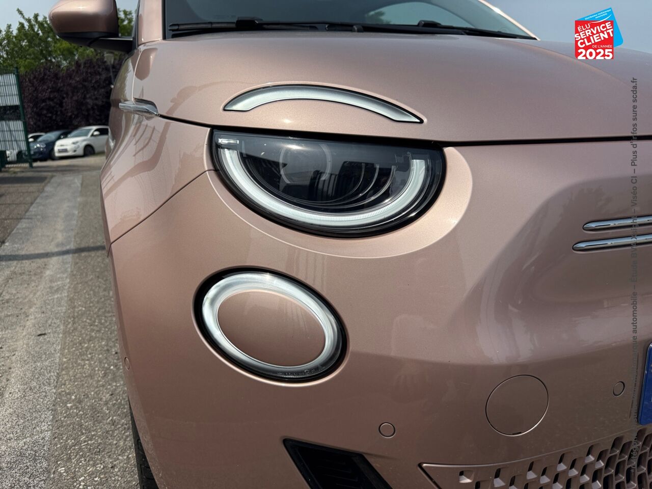 Véhicule d'occasion FIAT 500 E 118CH ICONE PLUS TPANO GPS CAMERA chez Renault Saint-Louis