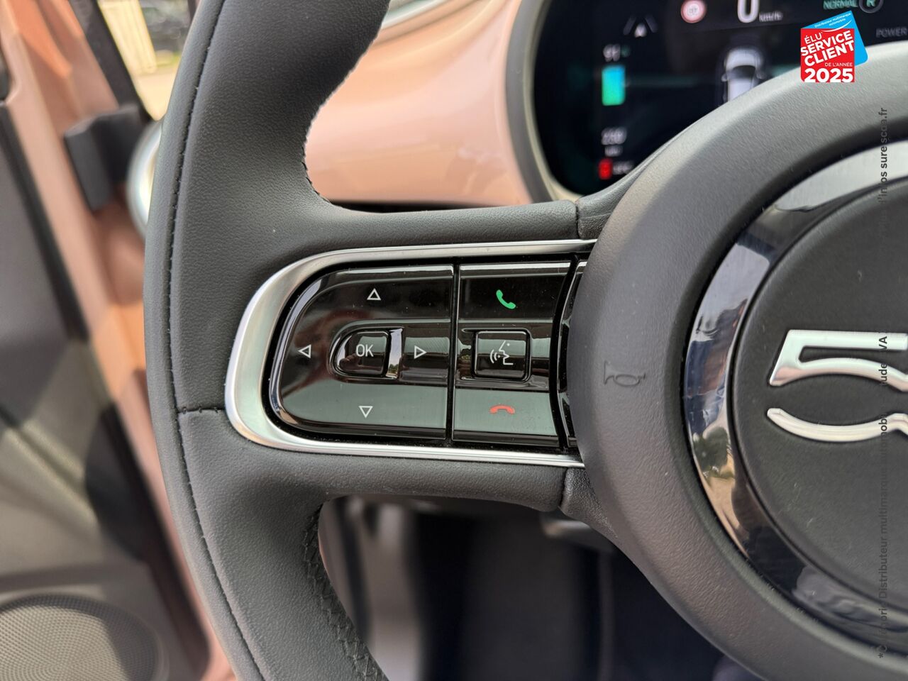 Véhicule d'occasion FIAT 500 E 118CH ICONE PLUS TPANO GPS CAMERA chez Renault Saint-Louis