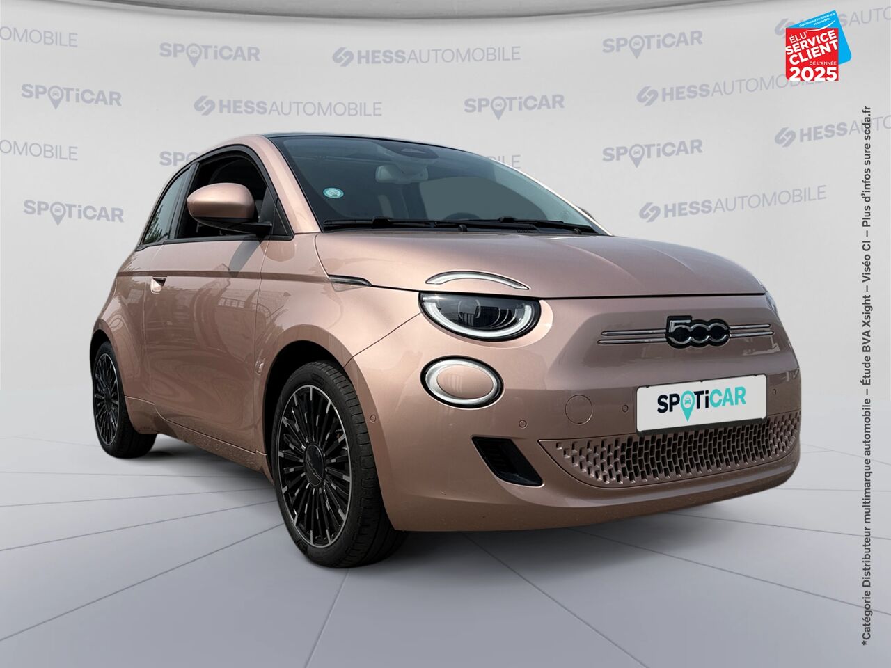 Véhicule d'occasion FIAT 500 E 118CH ICONE PLUS TPANO GPS CAMERA chez Renault Saint-Louis
