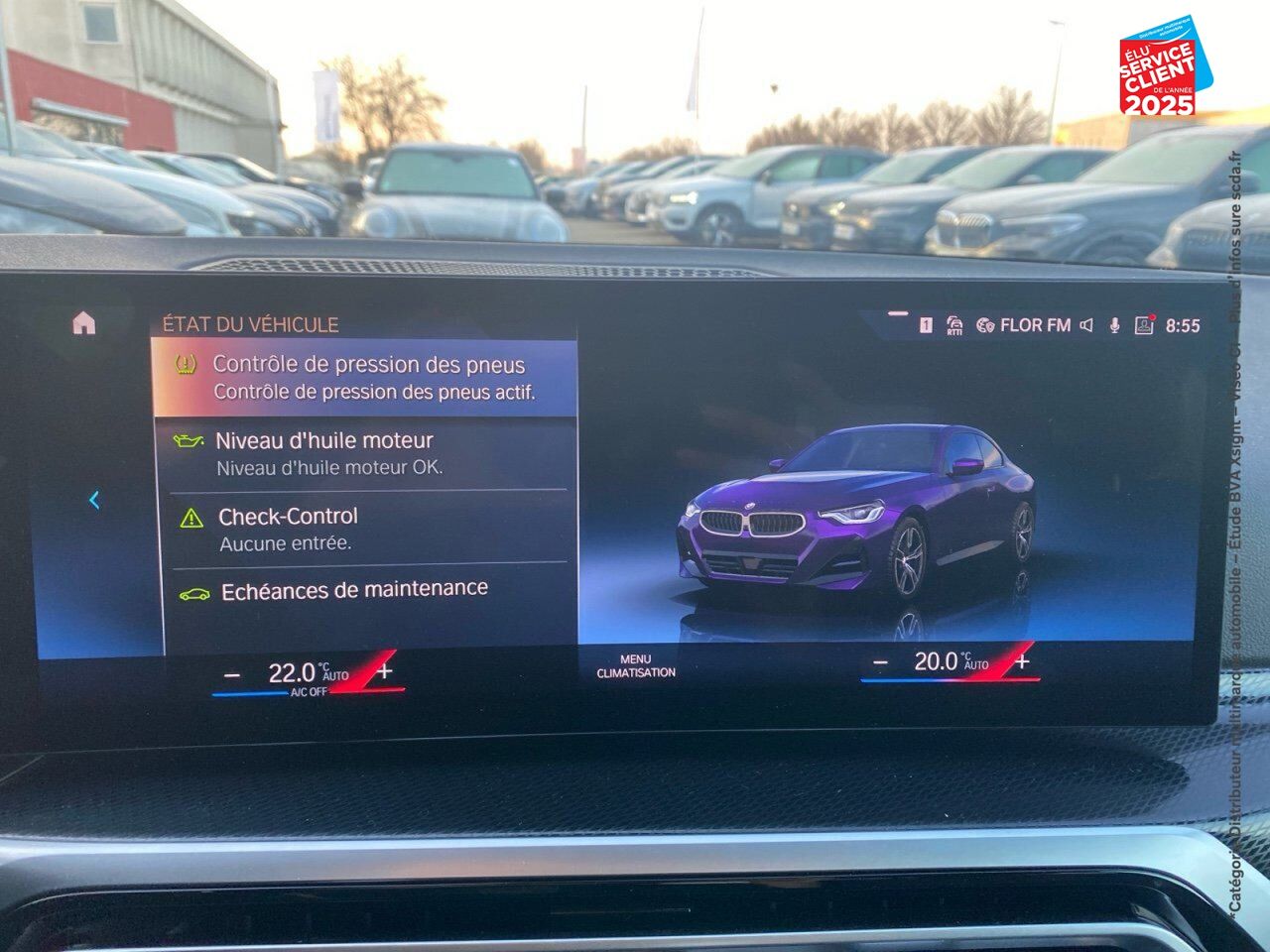Véhicule d'occasion BMW SERIE 2 COUPE 218IA 156CH M SPORT chez BMW Besançon