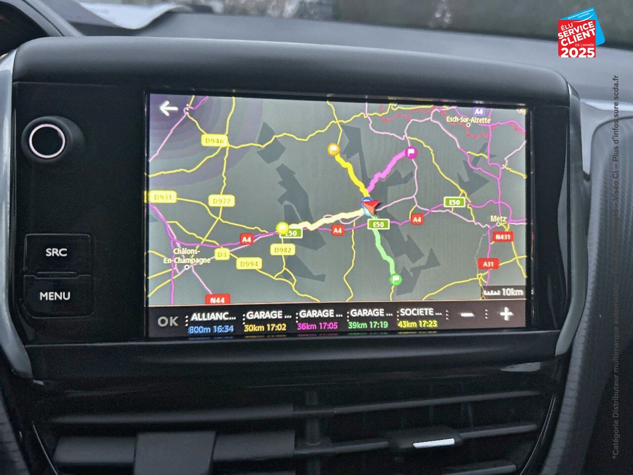 Véhicule d'occasion PEUGEOT 2008 1.2 PURETECH 130CH E6.C ALLURE SS chez Peugeot Hirson