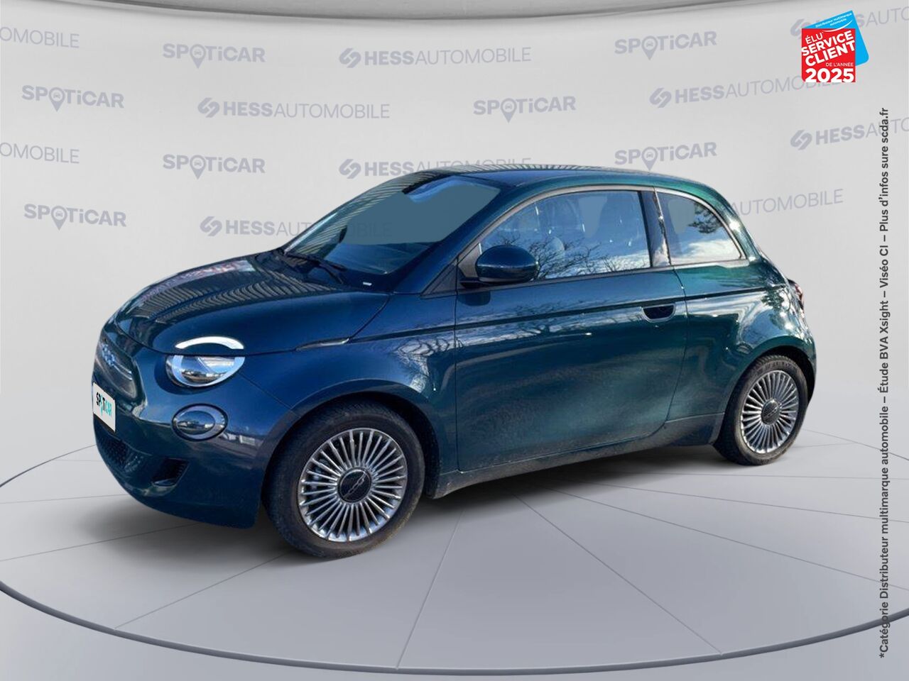 Véhicule d'occasion FIAT 500 E 118CH ICONE GPS CAMERA chez Hyundai Epernay