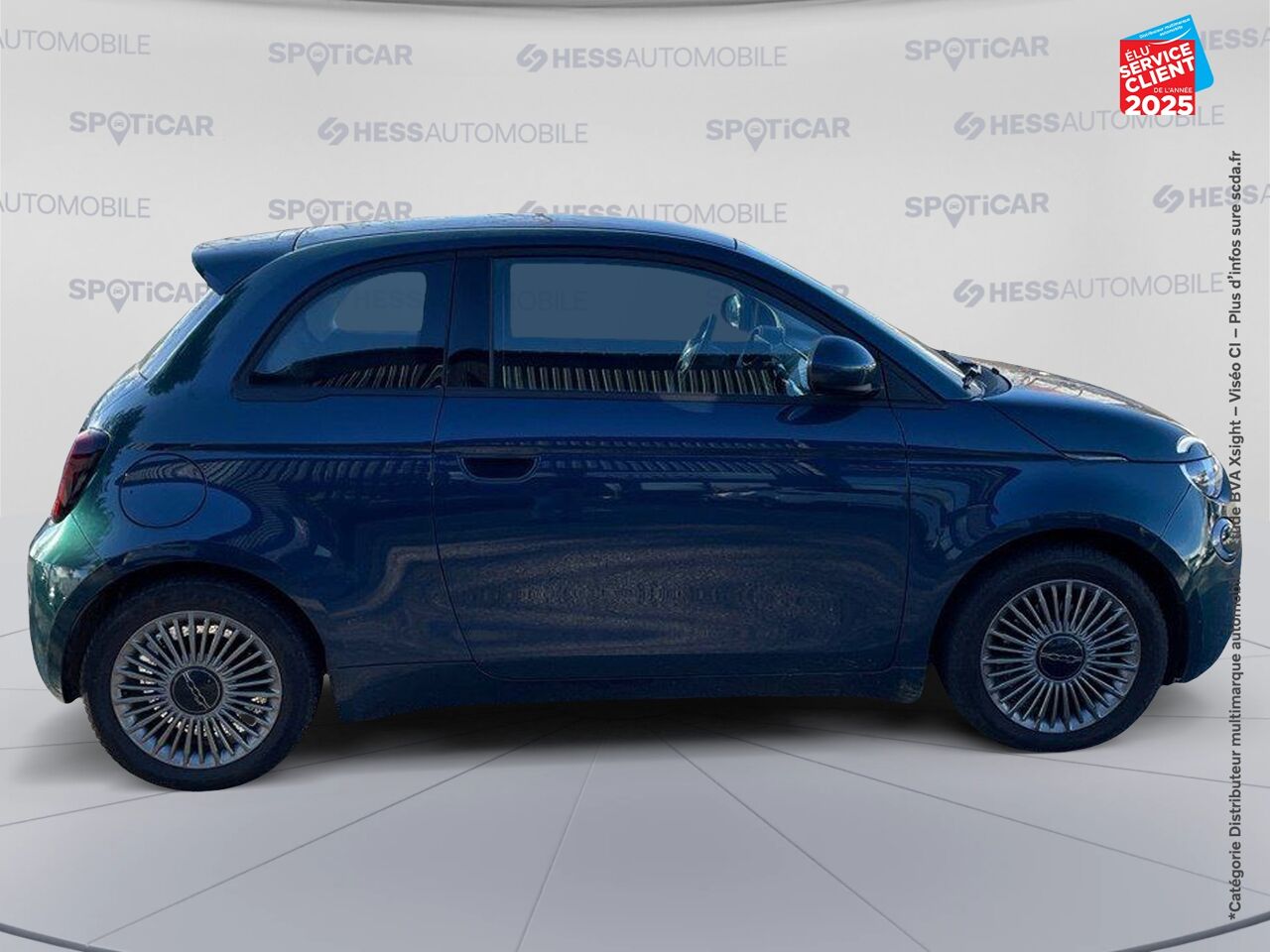 Véhicule d'occasion FIAT 500 E 118CH ICONE GPS CAMERA chez Hyundai Epernay