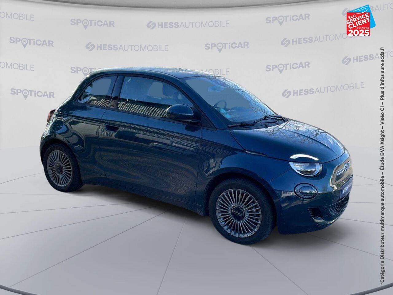Véhicule d'occasion FIAT 500 E 118CH ICONE GPS CAMERA chez Hyundai Epernay