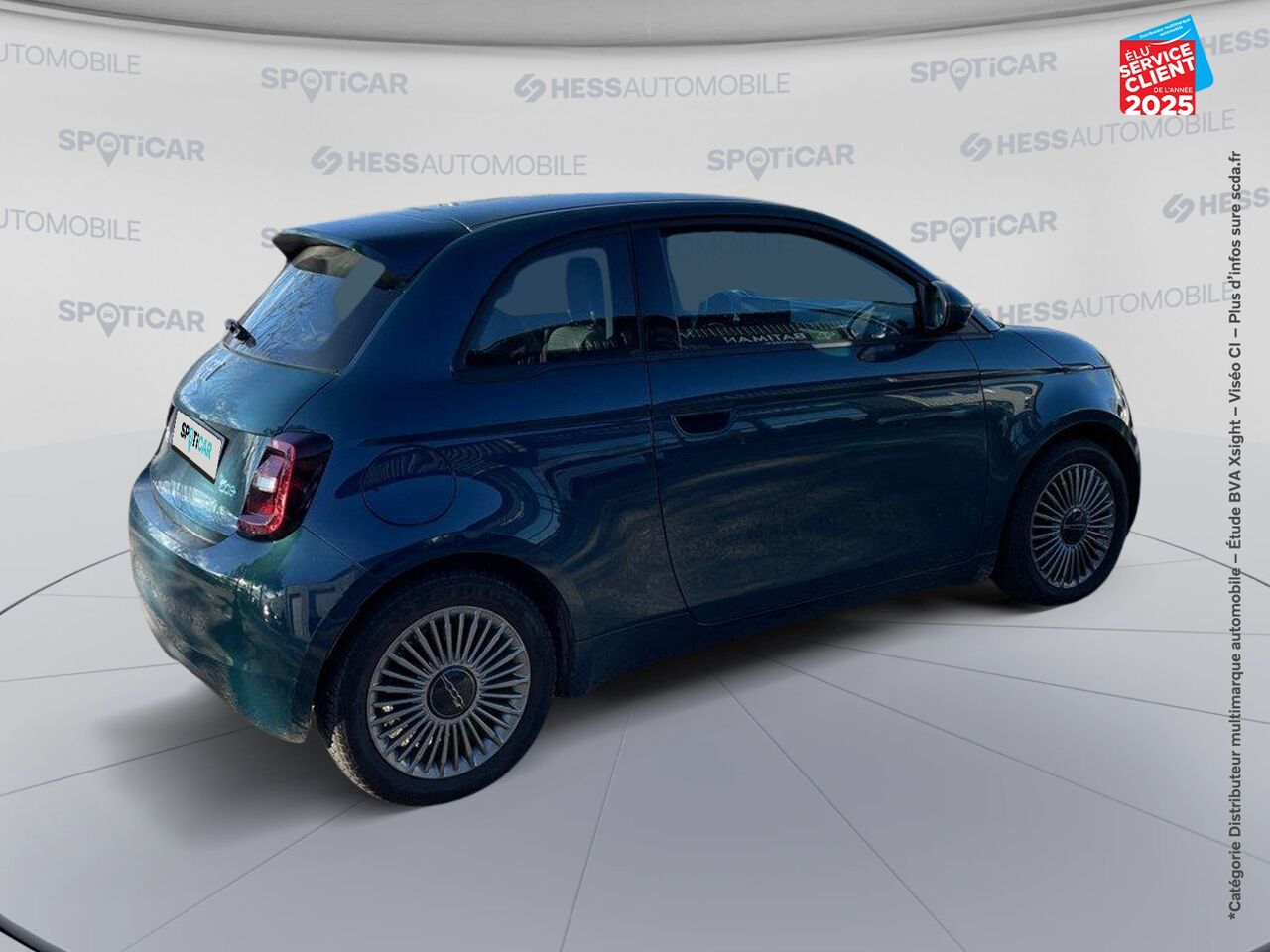 Véhicule d'occasion FIAT 500 E 118CH ICONE GPS CAMERA chez Hyundai Epernay