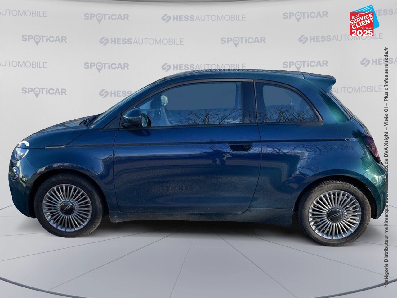 Véhicule d'occasion FIAT 500 E 118CH ICONE GPS CAMERA chez Hyundai Epernay