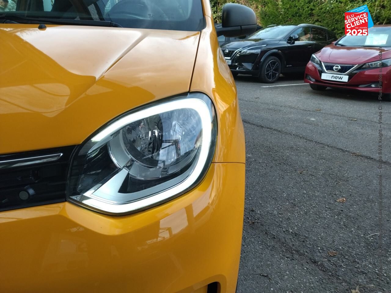 Véhicule d'occasion RENAULT TWINGO E-TECH ELECTRIC AUTHENTIC R80 ACHAT INTEGRAL chez Toyota Saint Dizier
