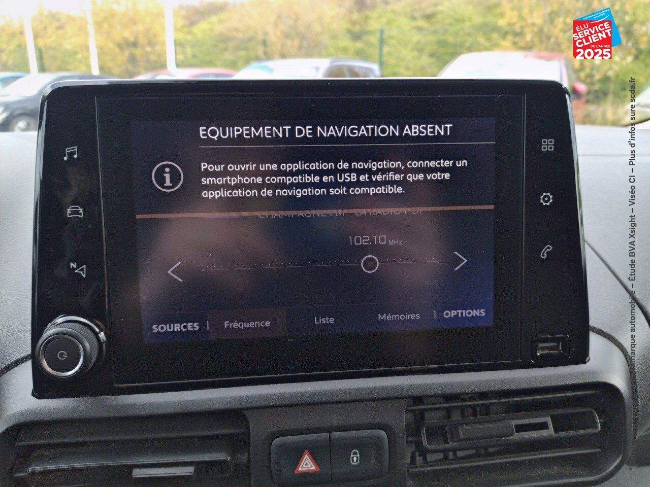 Véhicule d'occasion CITROEN BERLINGO VAN M 650KG BLUEHDI 100 SS CLUB BVM5 chez Renault Saint-Louis