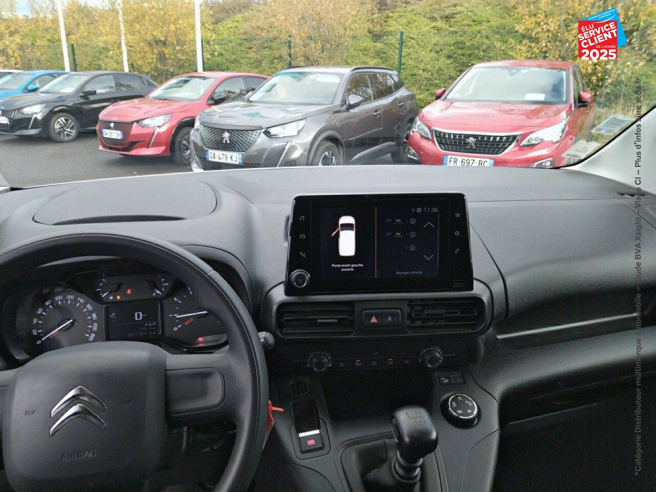 Véhicule d'occasion CITROEN BERLINGO VAN M 650KG BLUEHDI 100 SS CLUB BVM5 chez Renault Saint-Louis