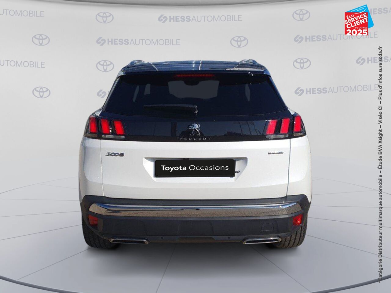 Véhicule d'occasion PEUGEOT 3008 1.2 PURETECH 130CH GT LINE SS EAT8 6CV chez Nissan Montbéliard