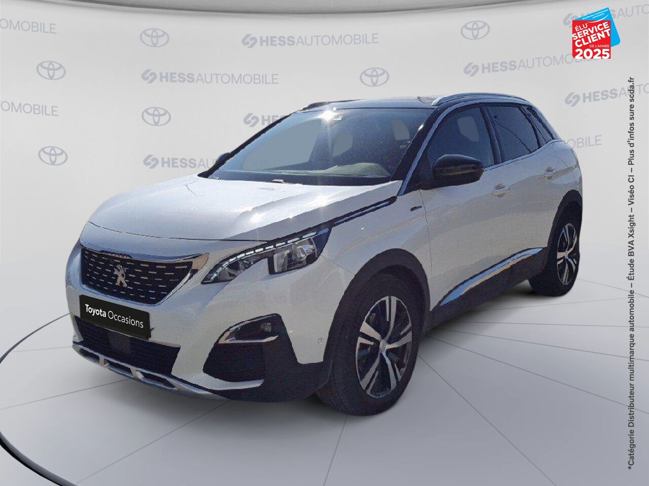 Véhicule d'occasion PEUGEOT 3008 1.2 PURETECH 130CH GT LINE SS EAT8 6CV chez Nissan Montbéliard