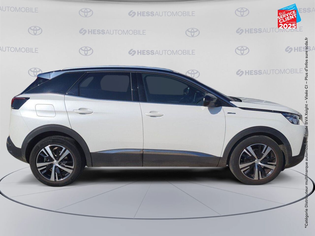 Véhicule d'occasion PEUGEOT 3008 1.2 PURETECH 130CH GT LINE SS EAT8 6CV chez Nissan Montbéliard