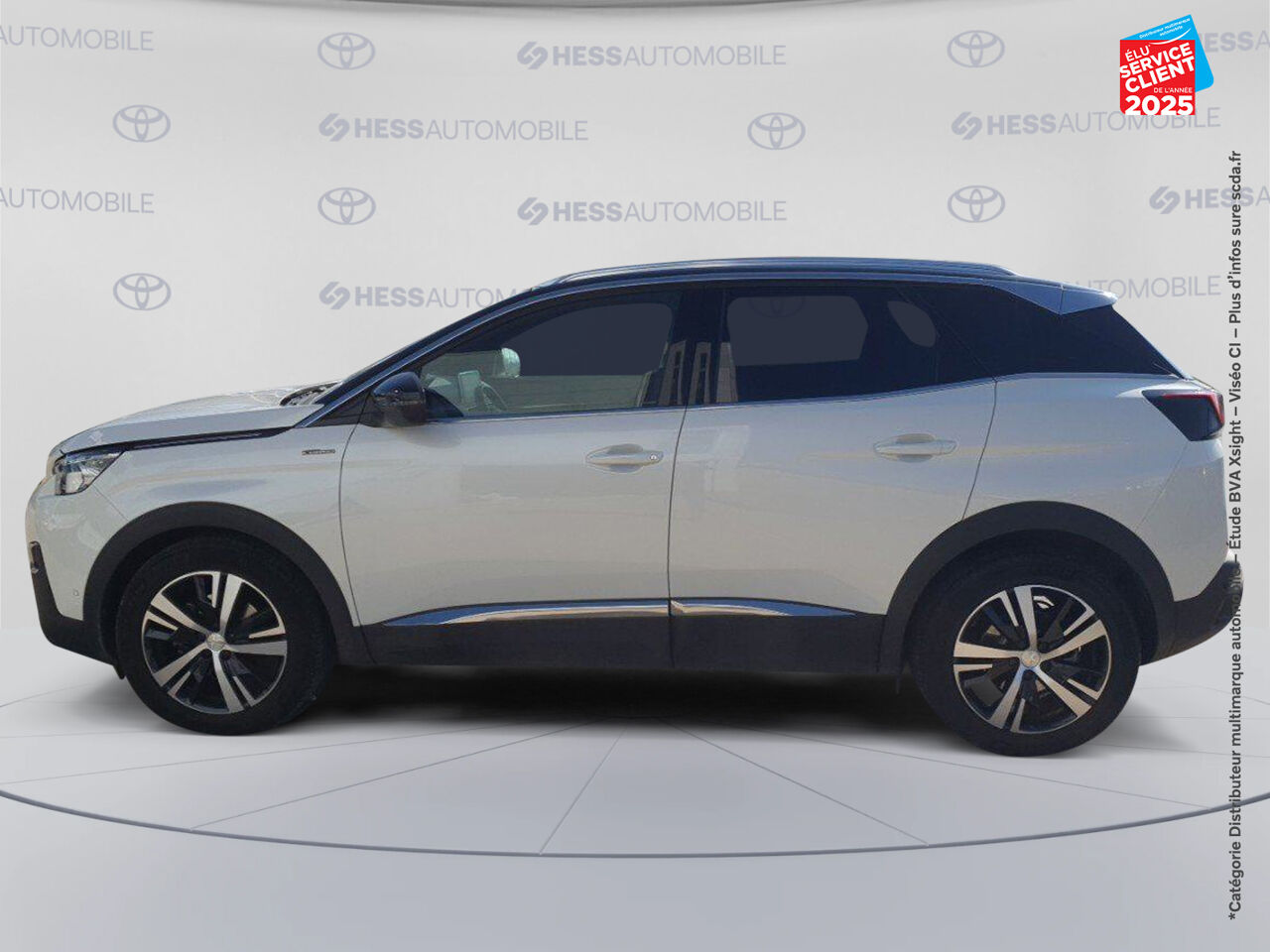 Véhicule d'occasion PEUGEOT 3008 1.2 PURETECH 130CH GT LINE SS EAT8 6CV chez Nissan Montbéliard