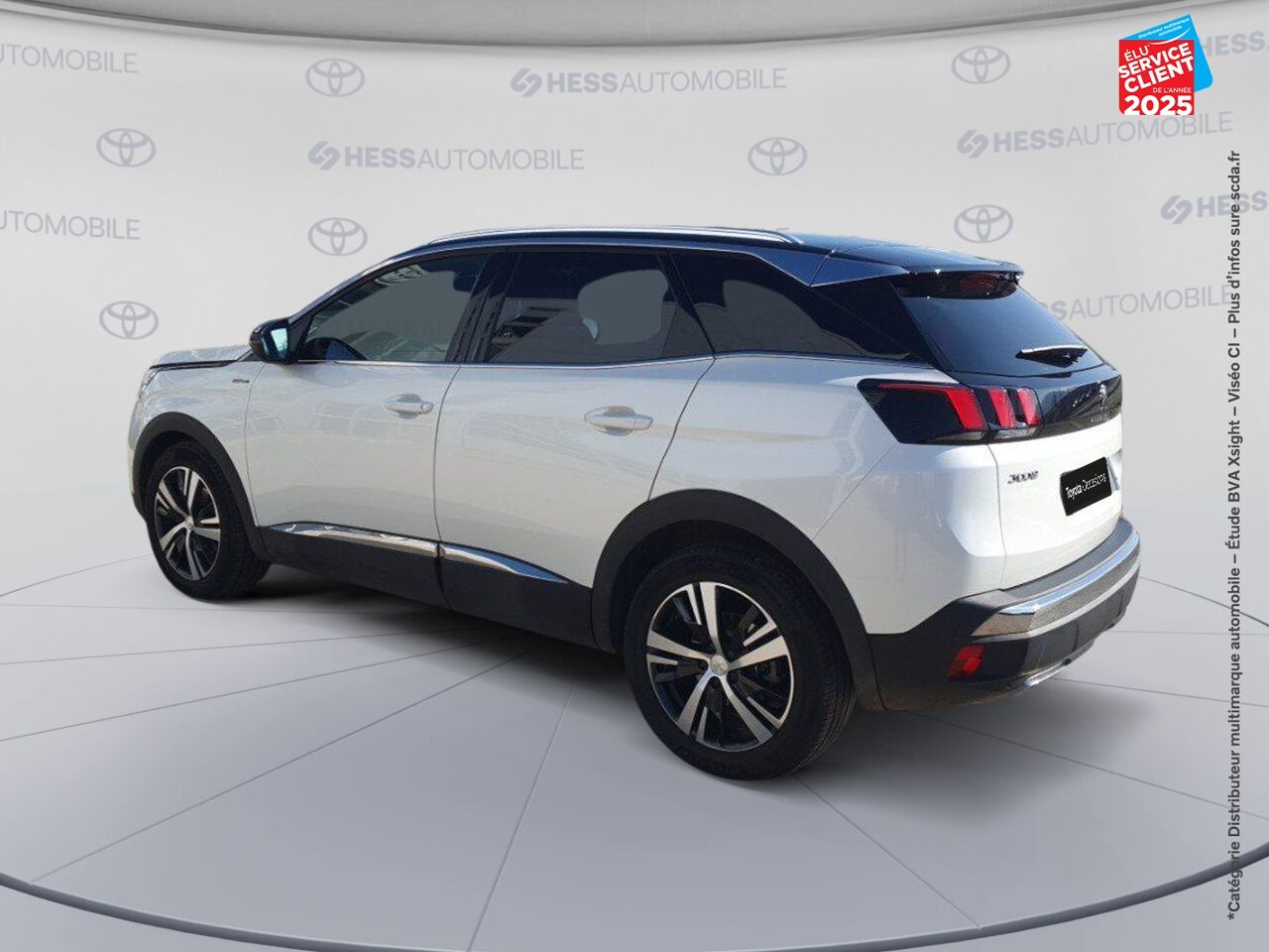 Véhicule d'occasion PEUGEOT 3008 1.2 PURETECH 130CH GT LINE SS EAT8 6CV chez Nissan Montbéliard