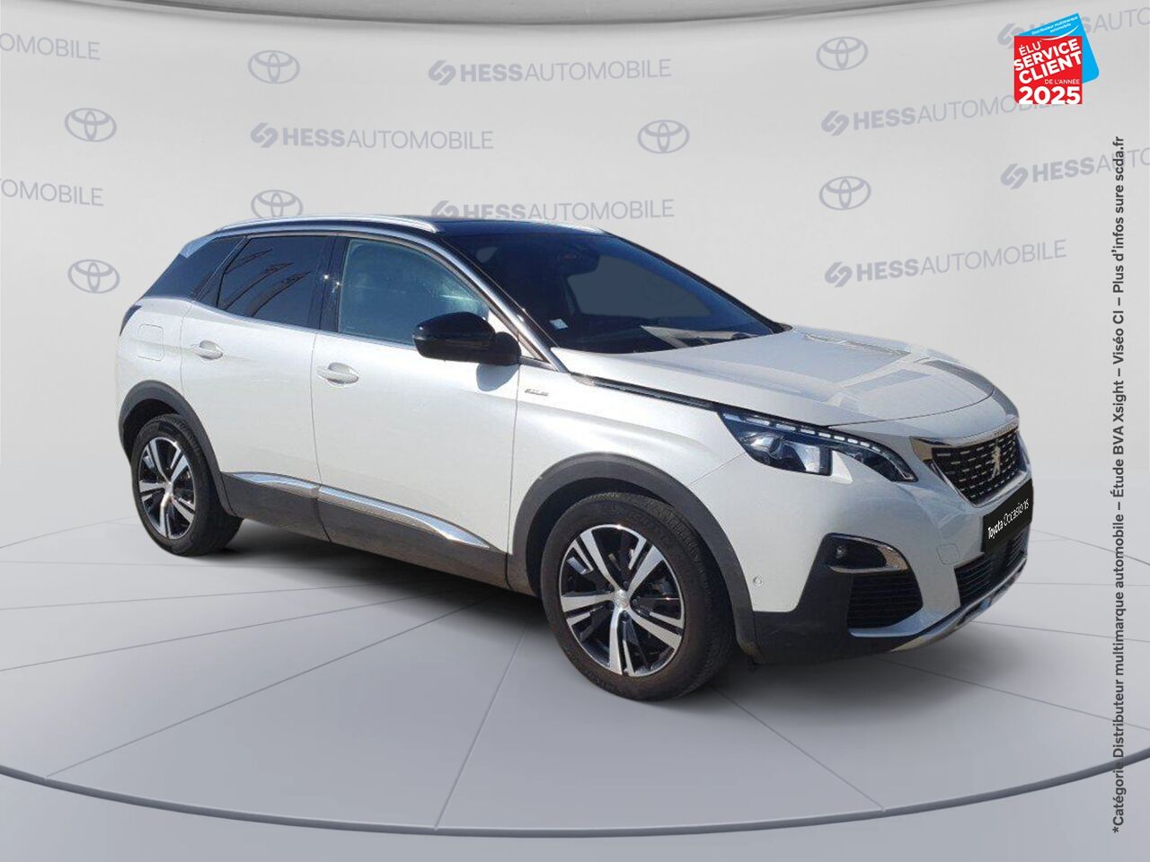 Véhicule d'occasion PEUGEOT 3008 1.2 PURETECH 130CH GT LINE SS EAT8 6CV chez Nissan Montbéliard
